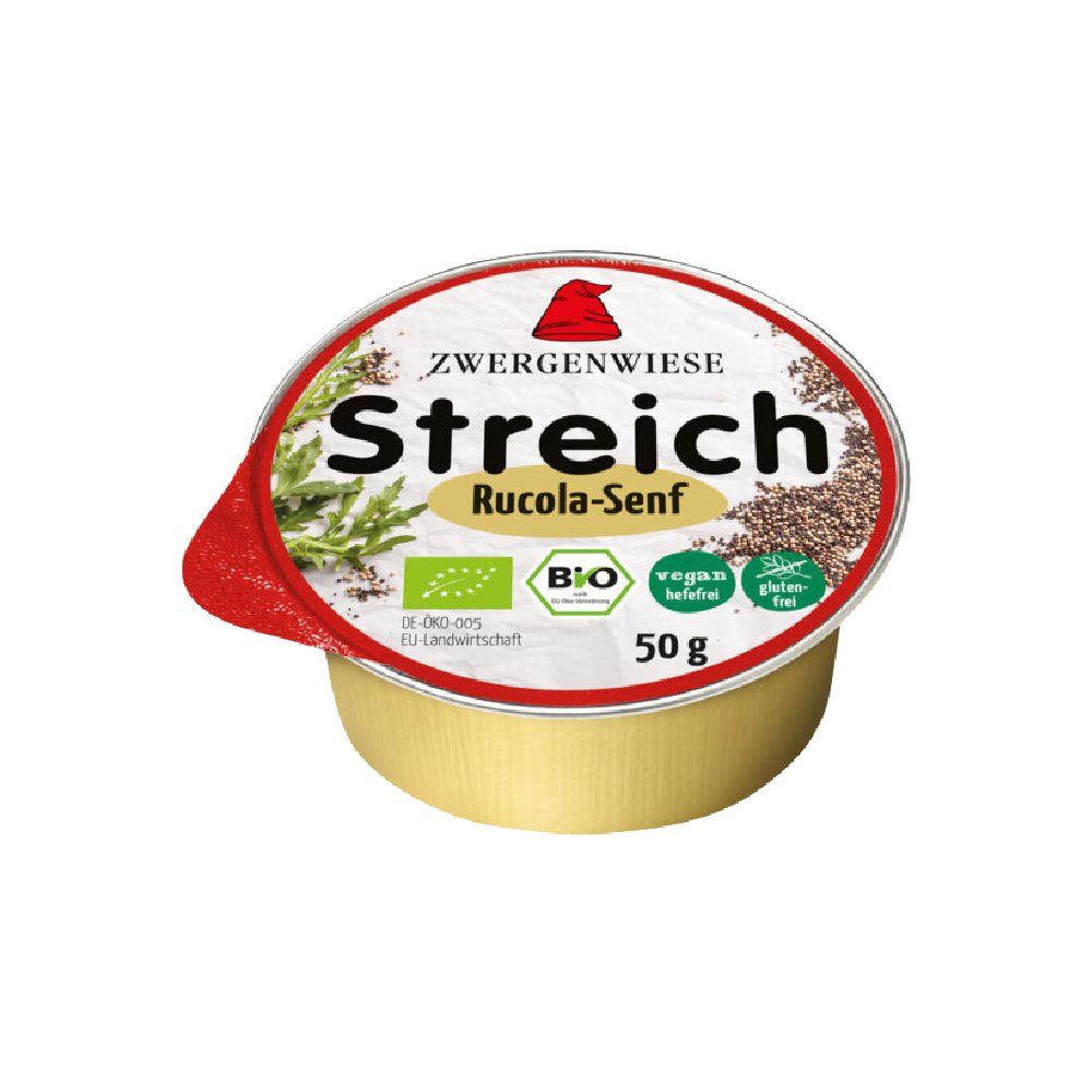 Zwergenwiese Streich Rucola Senf 50g