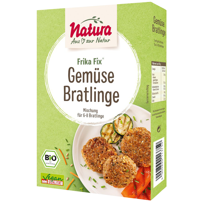 Natura Frika Fix Gemüse Bratlinge 150g