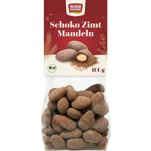 Rosengarten Schoko Zimt Mandeln 100g