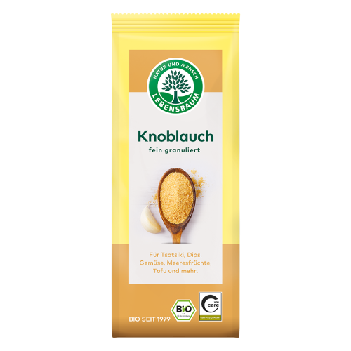 Lebensbaum Knoblauch, fein granuliert 70g