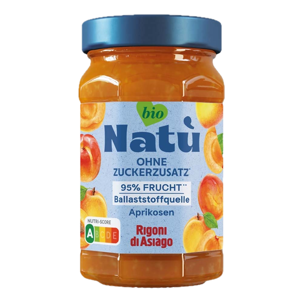 Rigoni di Asiago Natù Aprikosen Fruchtaufstrich 240g