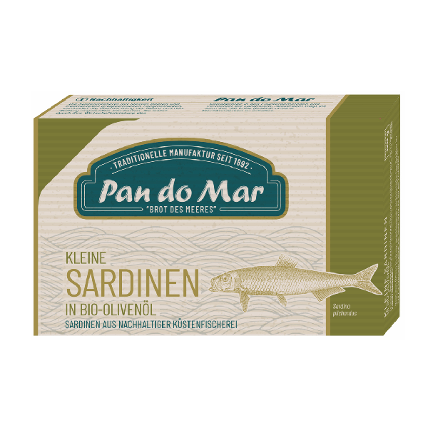 Pan do Mar Sardinen in Olivenöl 120g
