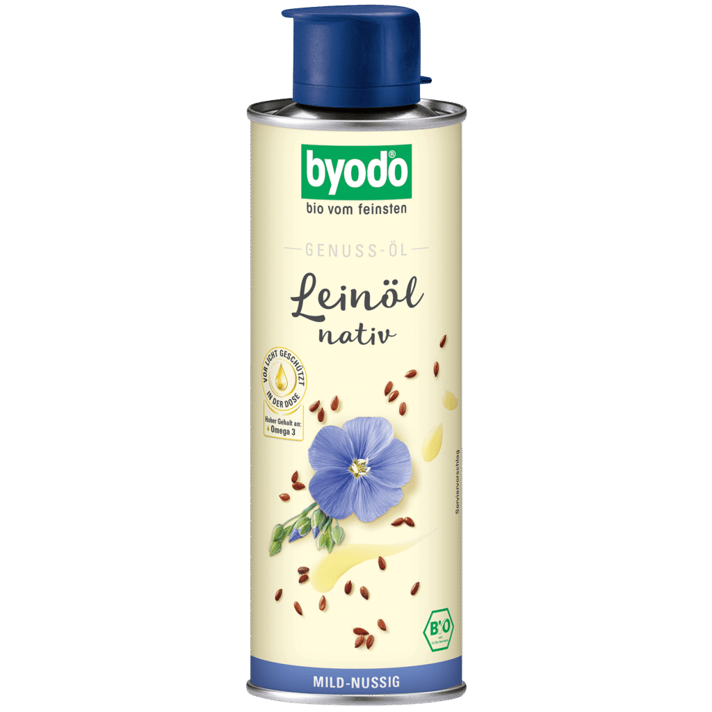 Byodo Leinöl nativ Dose 250ml