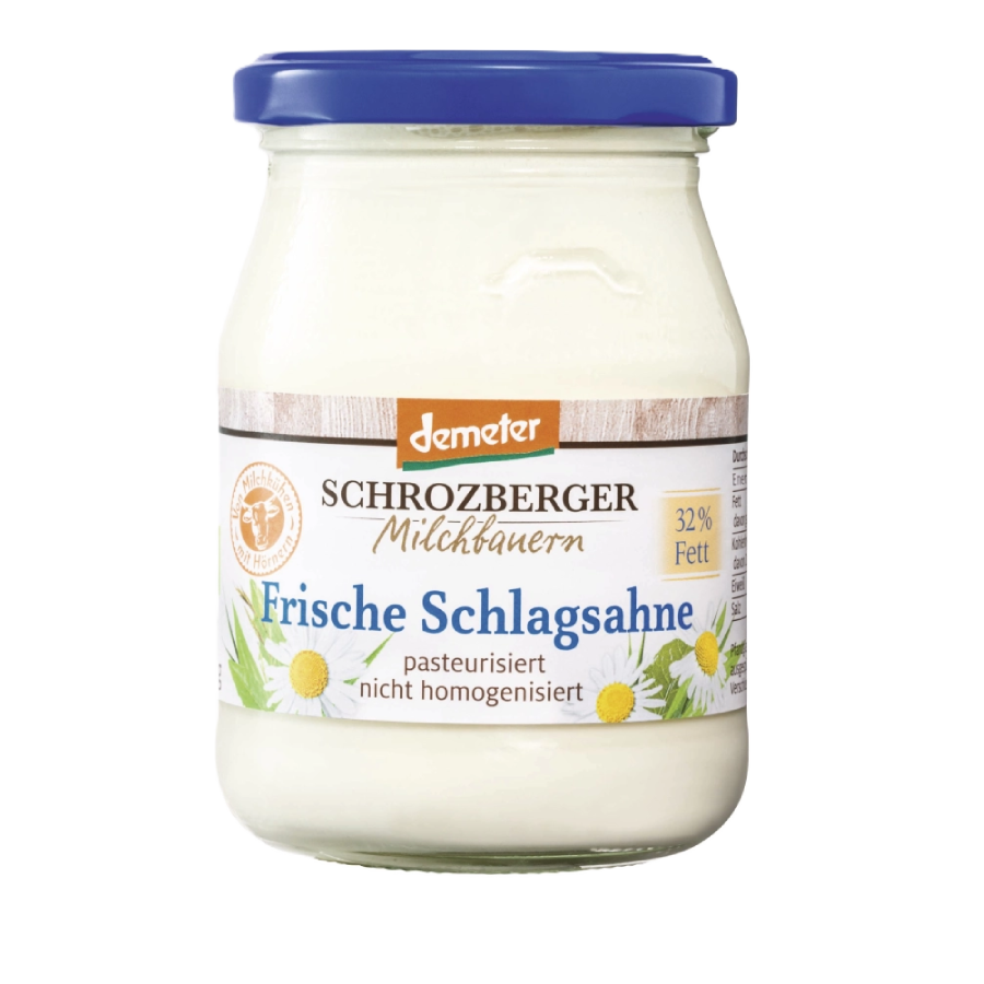 Schrozberger Schlagobers im Glas 250ml