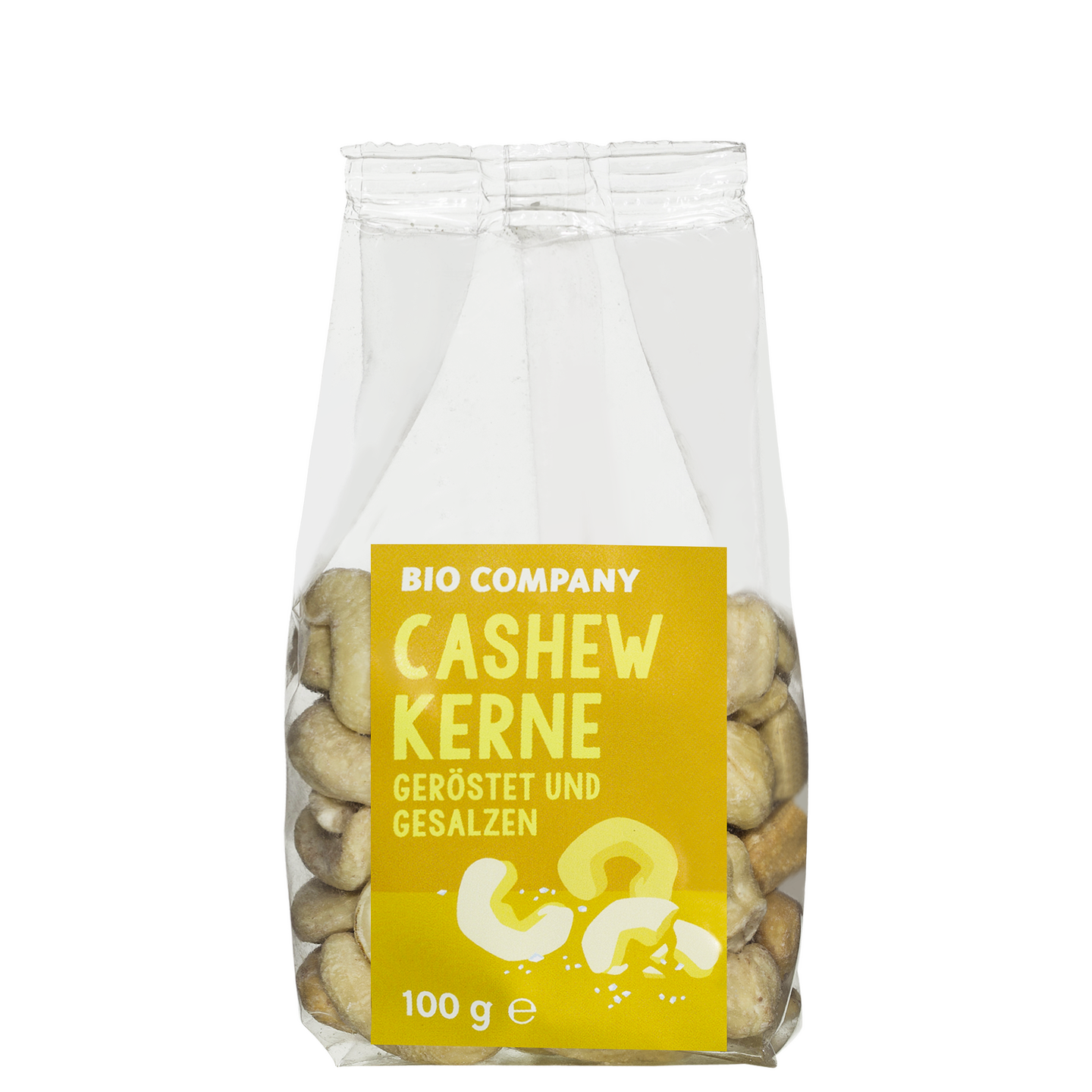 Biocompany Cashewkerne geröstet und gesalzen 100g