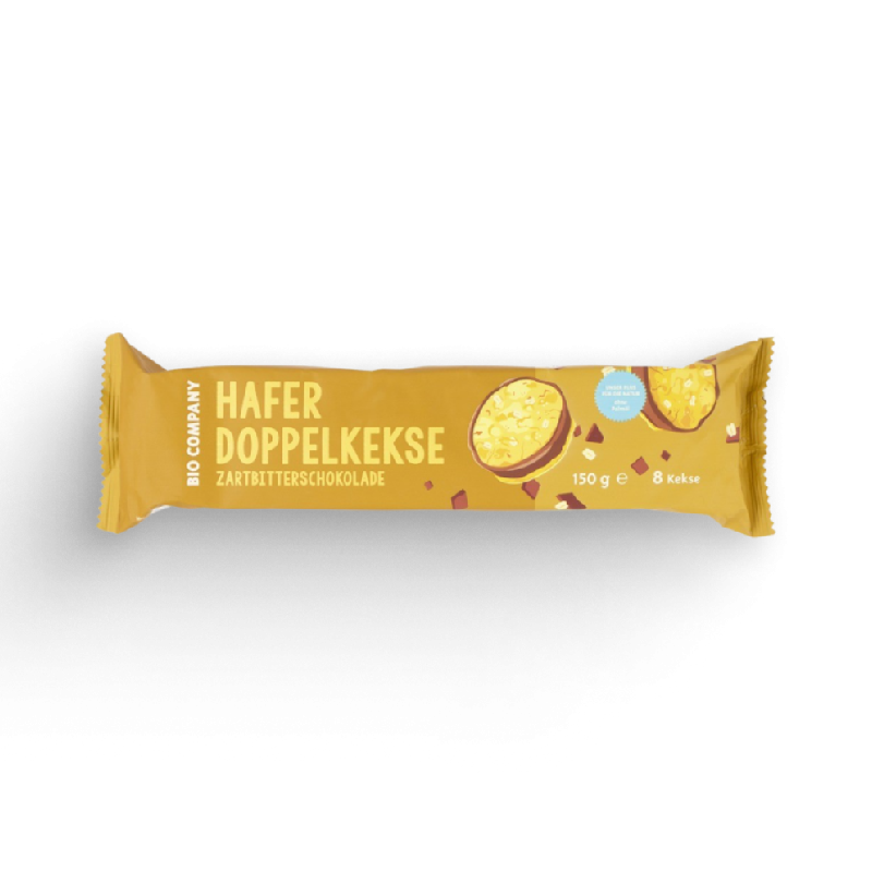 Biocompany Hafer Doppelkekse mit Schokolade 150g
