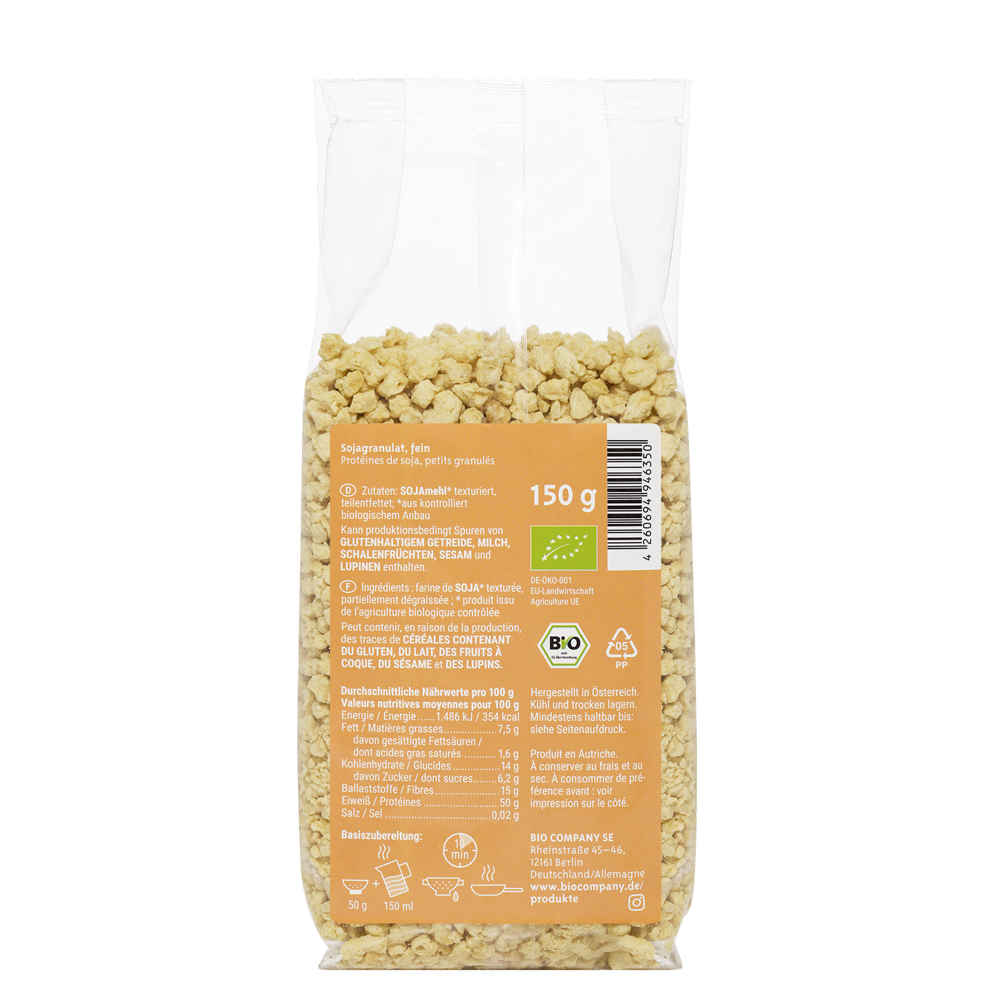 Biocompany Sojagranulat Frein 250g