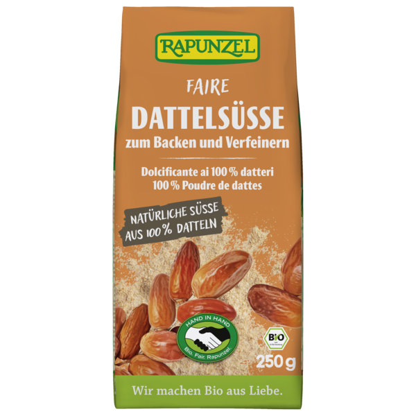 Rapunzel Dattelsüße HAND IN HAND 250g