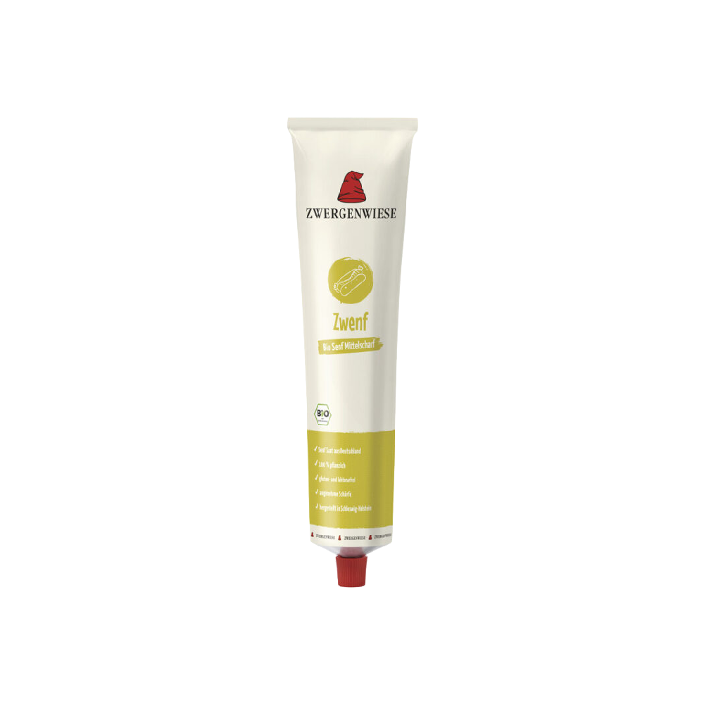 Zwergenwiese Zwenf Tube Delikatess Senf 175ml
