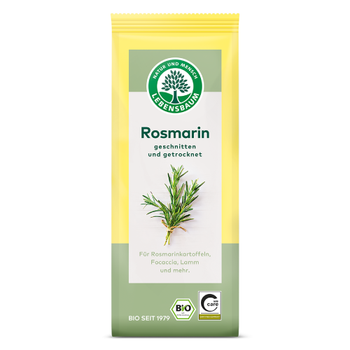 Lebensbaum Rosmarin, geschnitten und getrocknet 30g