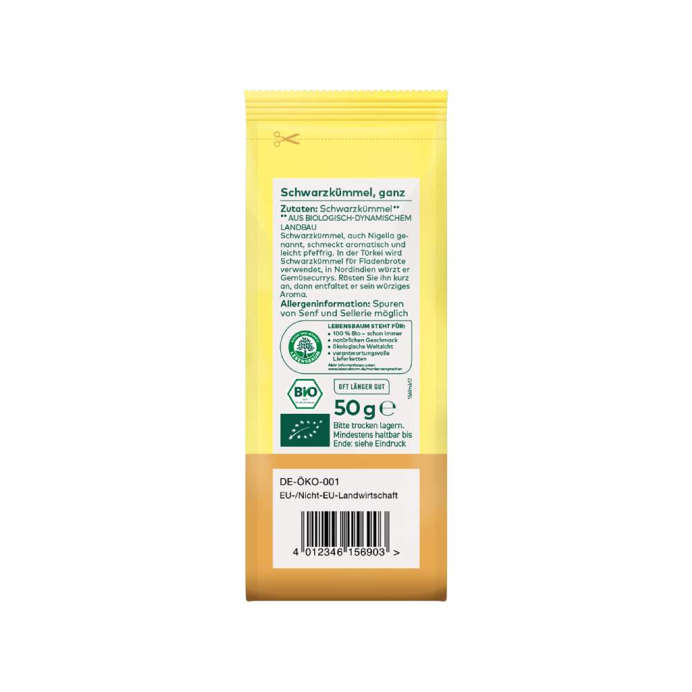 Lebensbaum Schwarzkümmel 50g