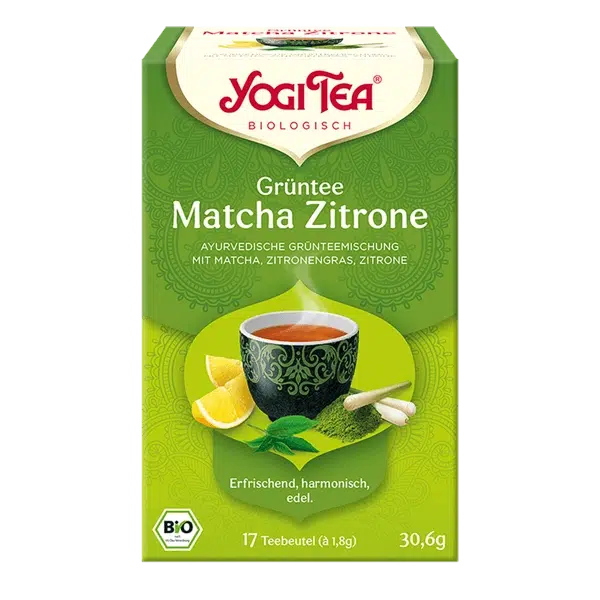 Yogi Tea Grüntee Matcha Zitrone 17 FB