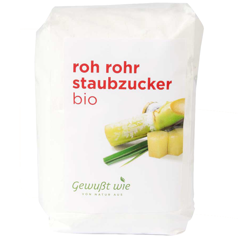 Gewußt Wie Roh Rohr Staubzucker 500g
