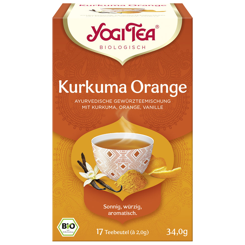 YogiTea Kurkuma Orange 17Fb