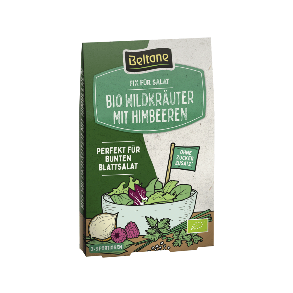 Beltane Fix für Salat Wildkräuter
