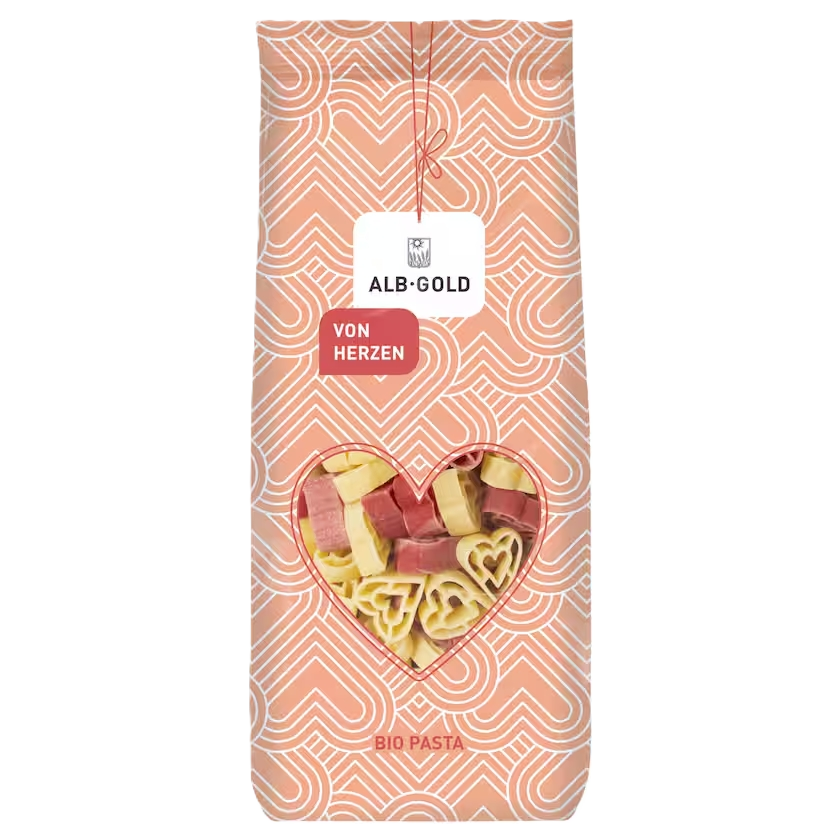 AlbGold Von Herzen Pasta Motivnudeln 250g