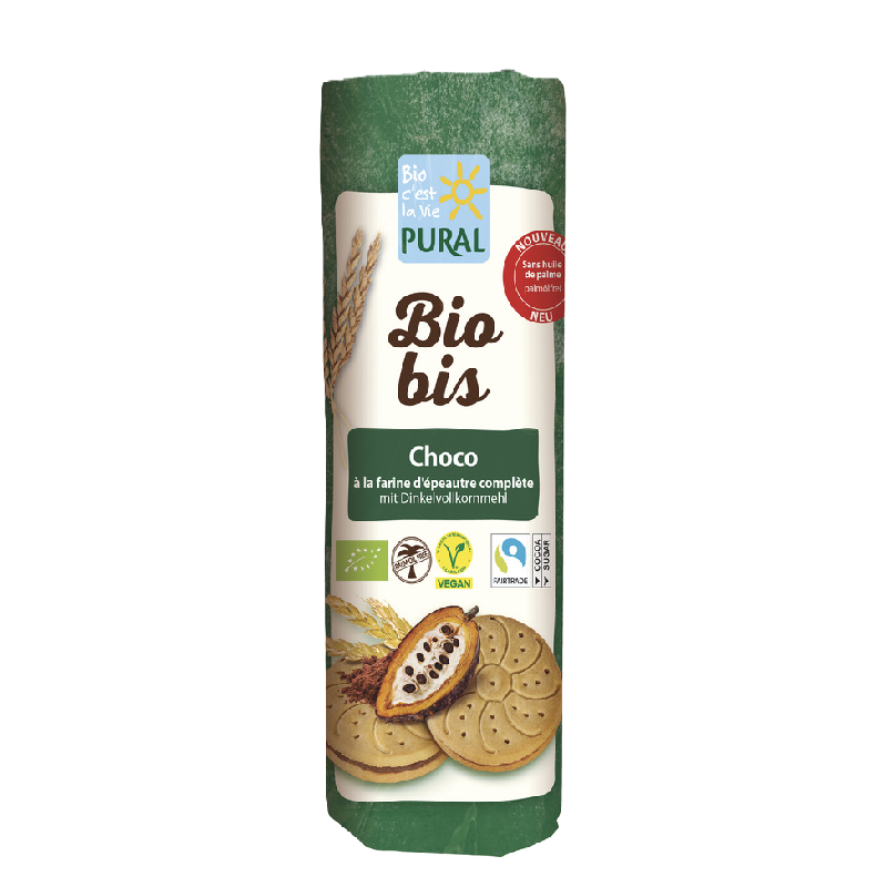 Pural Biobis Choco Doppelkekse Dinkel 320g