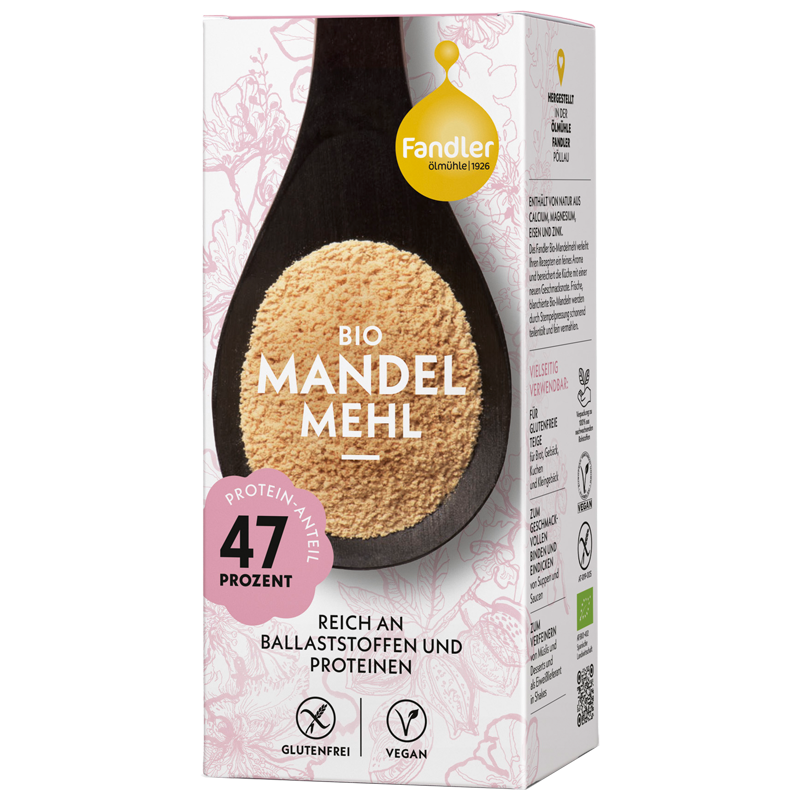 Fandler Mandelmehl glutenfrei bio 400g