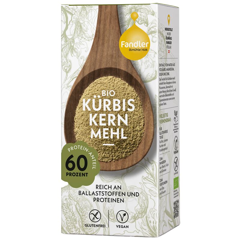 Fandler Kürbiskernmehl glutenfrei bio 400g