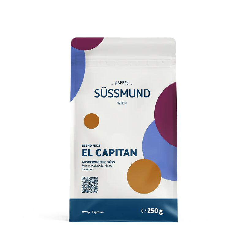 Süssmund El Capitan Kaffee Espresso 250g