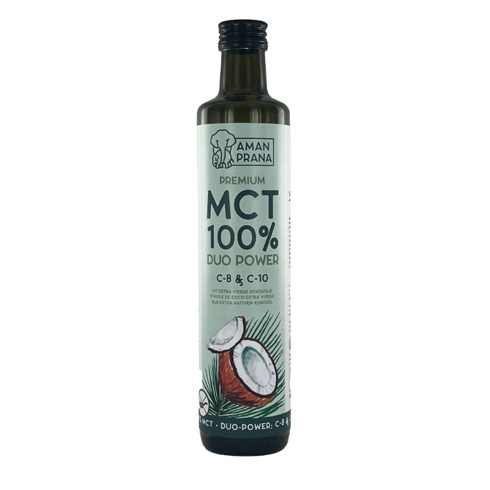 Aman Prana Premium MCT 100% Duo Power Kokosöl 500ml