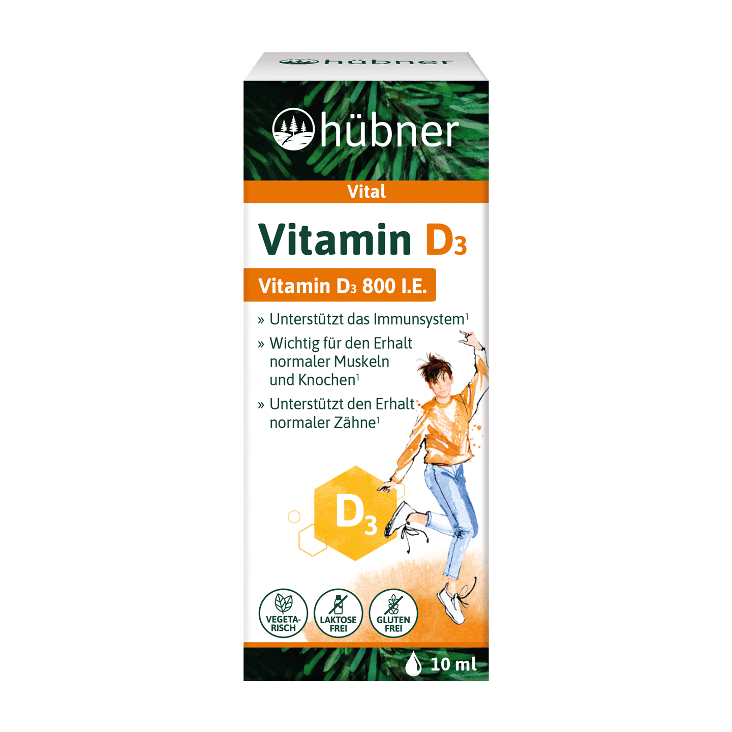 Hübner Vitamin D3 Tropfen 10ml