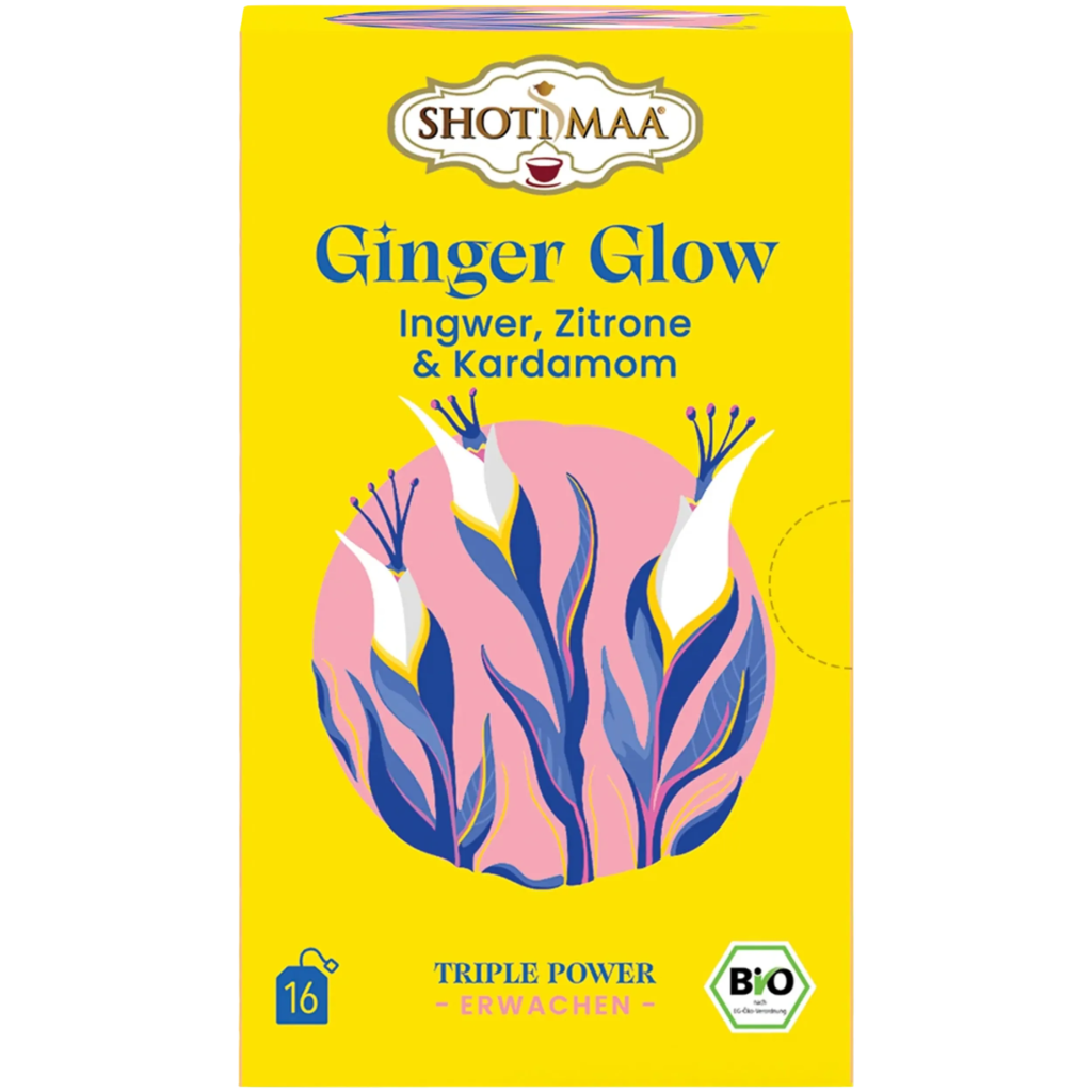 Shoti Maa Ginger Glow Tee - Ingwer Zitrone & Kardamom 32g