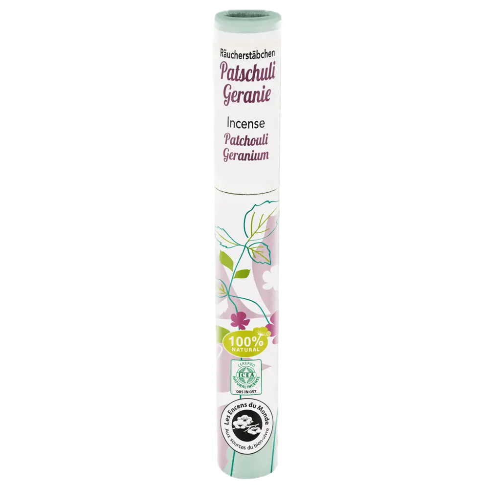 Aromandise Räucherstächen Patschuli Geranie