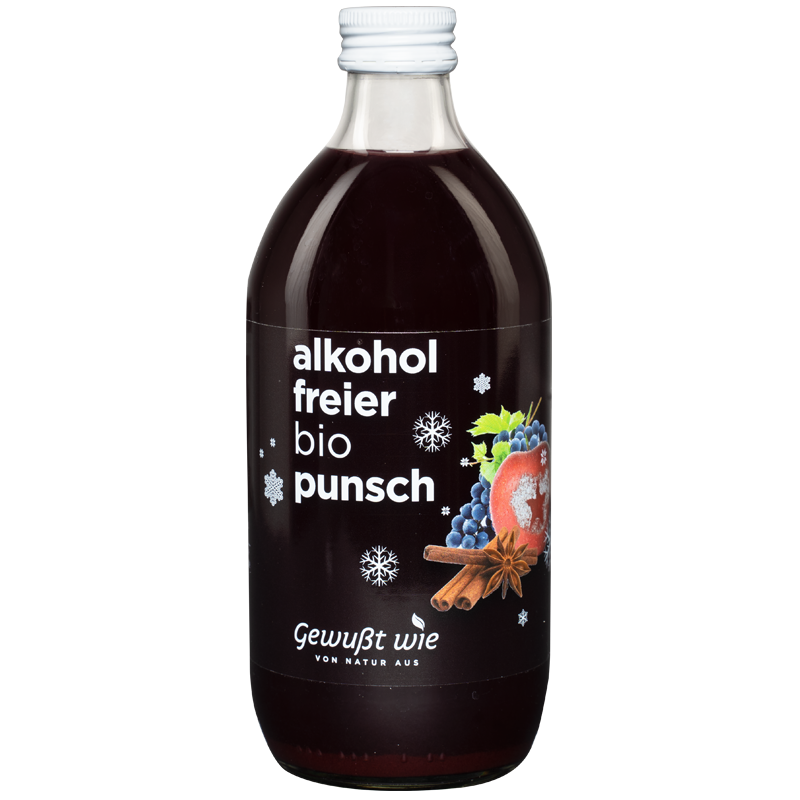 Gewußt Wie Punsch alkoholfrei bio 500ml