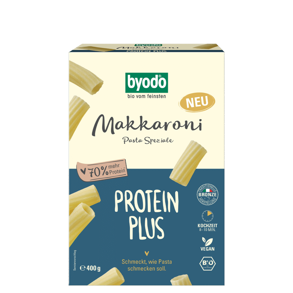 Byodo Makkaroni Protein PLUS 400g