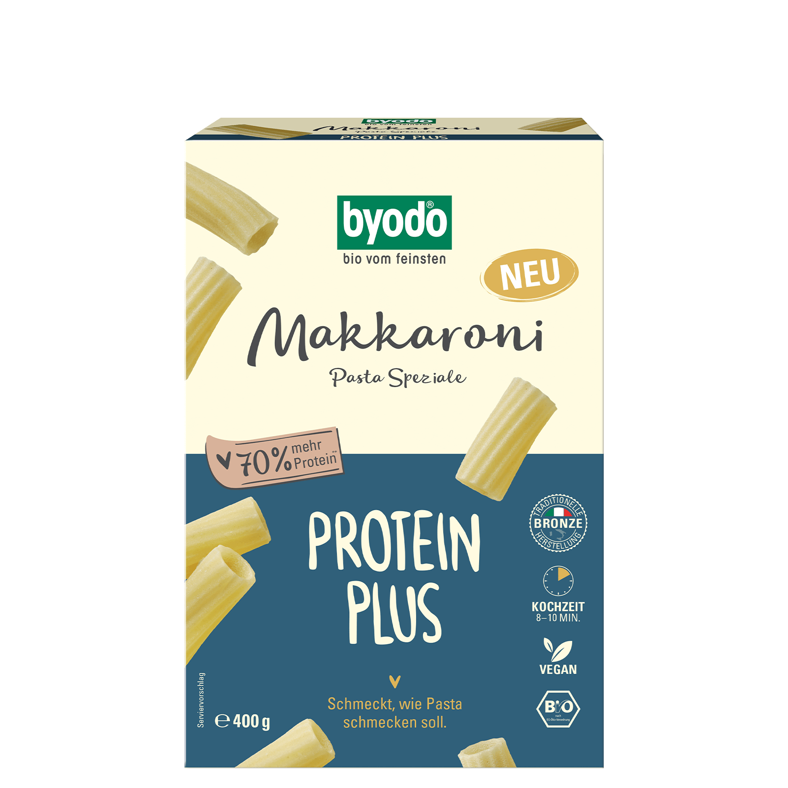 Byodo Makkaroni Protein PLUS 400g