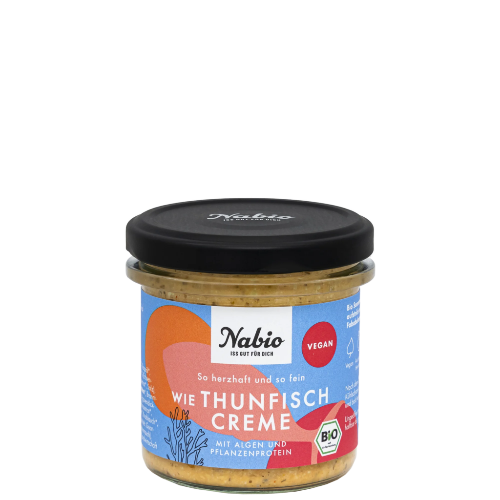Nabio Brotzeit Aufstrich wie Thunfischcreme 135g