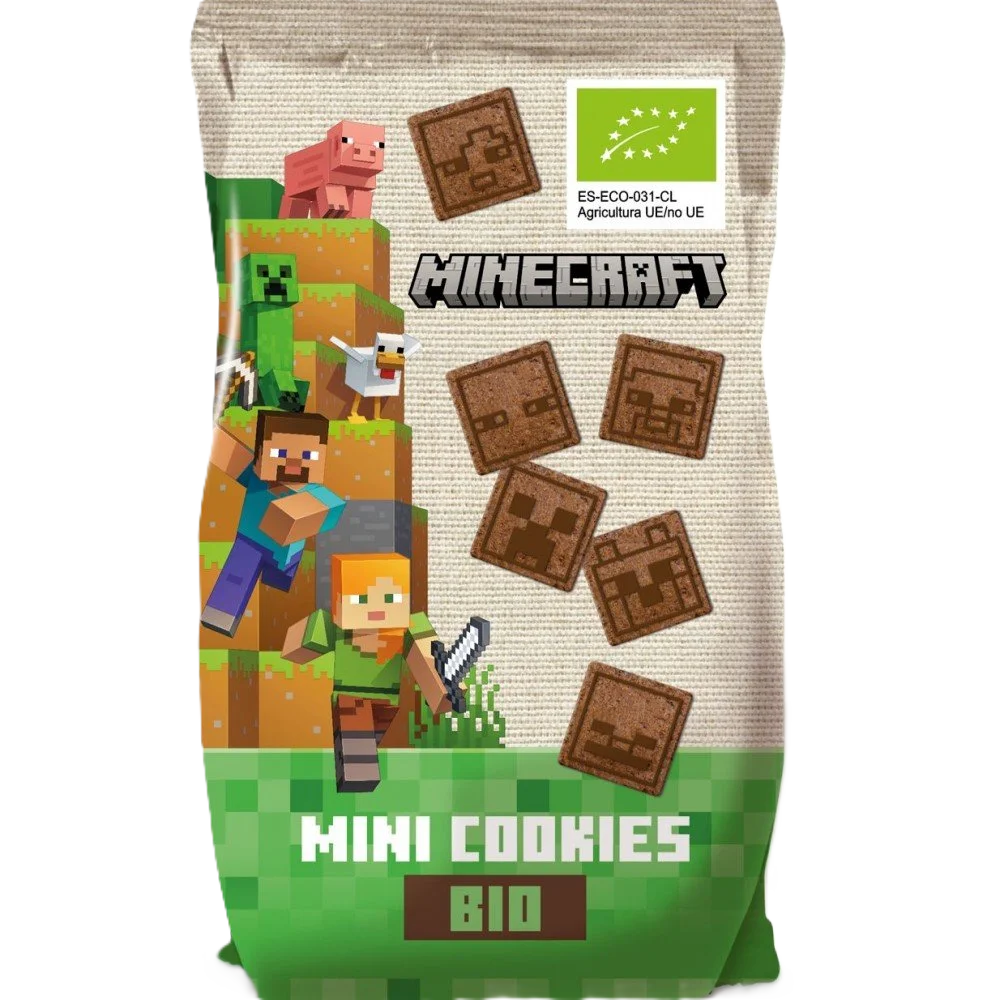 Minecraft Mini Cookies Schoko 100g