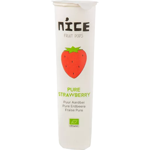 Nice Eis Quetschtüte Erdbeere 60ml