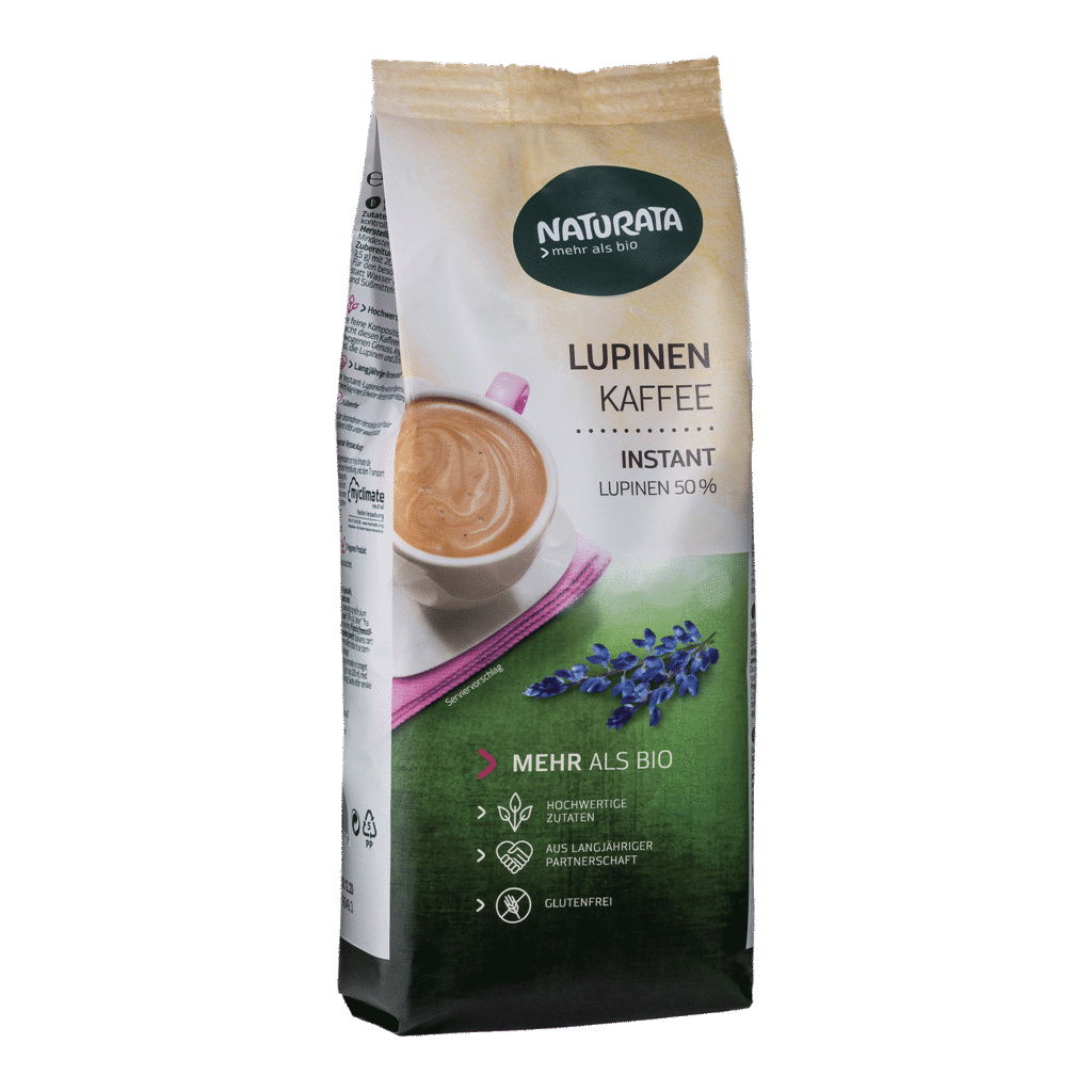 Naturata Lupinenkaffee instant glutenfrei Nachfüllbeutel 200g