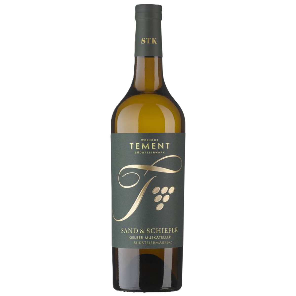 Flasche Tement Gelber Muskateller Sand & Schiefer Südsteiermark DAC 2025, 0,75 Liter