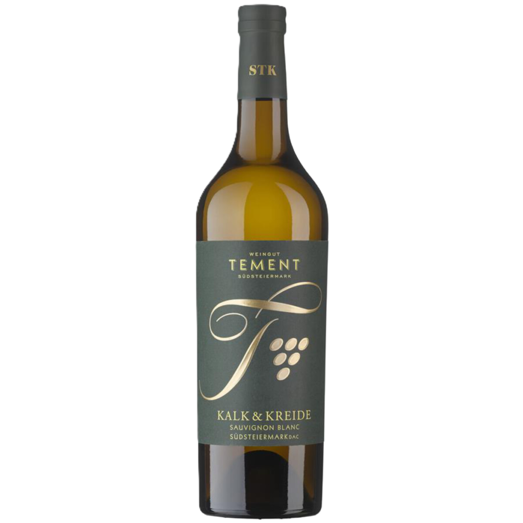 Flasche Tement Sauvignon Blanc Kalk & Kreide Südsteiermark DAC 2025, 0,75 Liter