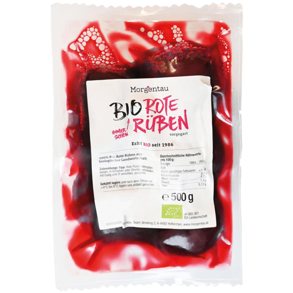Morgentau Rote Rüben vorgegart AT 500 g