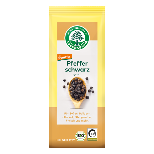 Lebensbaum Schwarzer Pfeffer, ganz 50g
