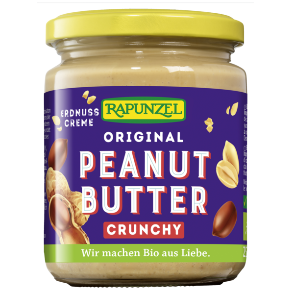 Rapunzel Peanutbutter Crunchy 250g