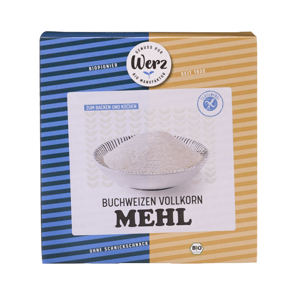 Werz Buchweizen Mehl glutenfrei 1kg