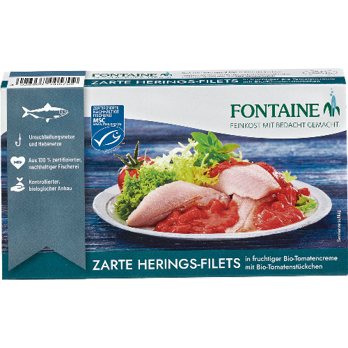 Fontaine Heringsfilets Tomate 200g