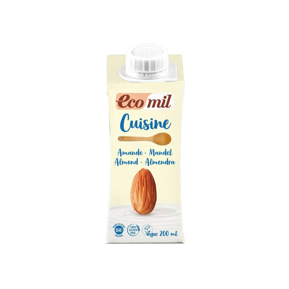 EcoMil Cuisine Mandel Sahneersatz 200ml
