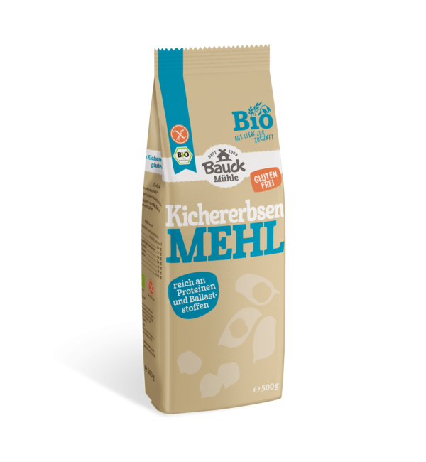 Bauck Kichererbsenmehl glutenfrei 500g