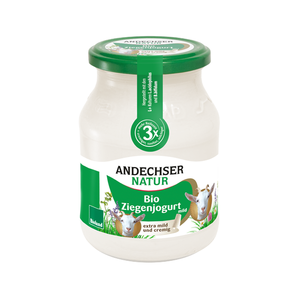 Andechser Ziegen Joghurt im Glas 500g