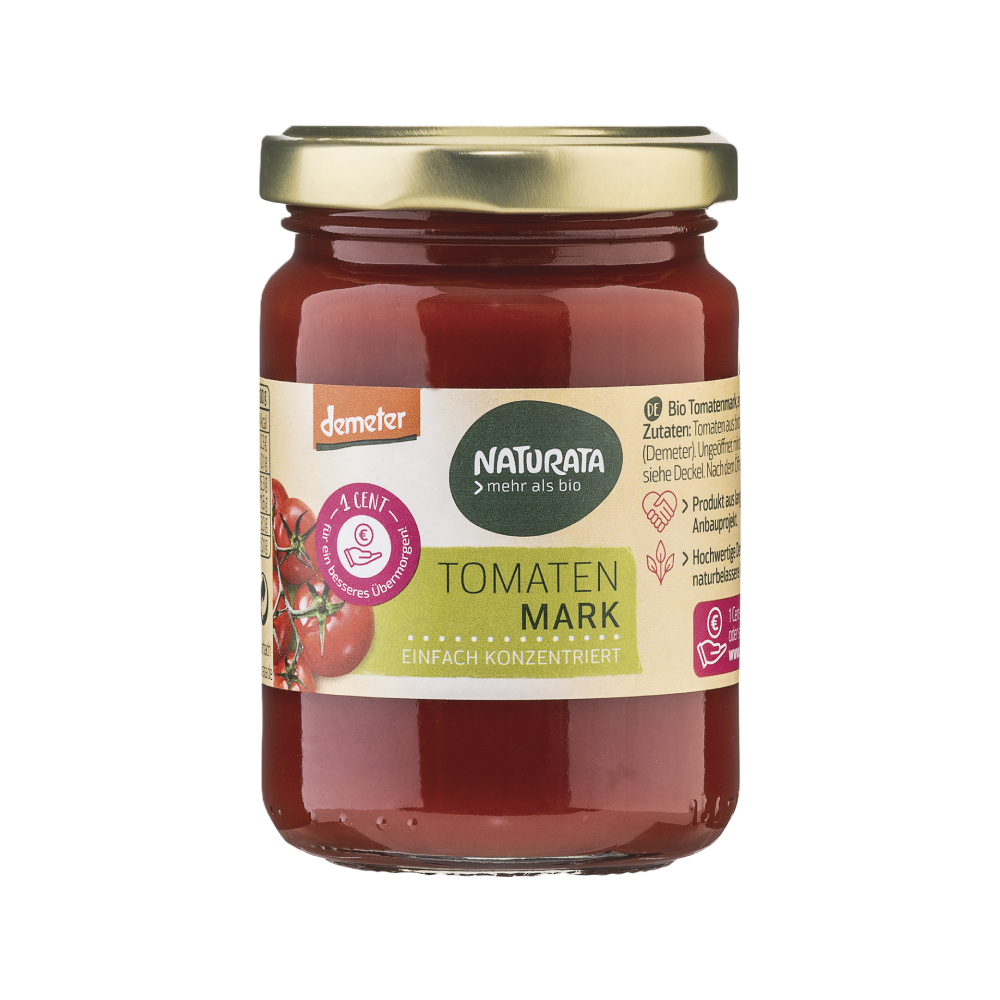 Naturata Tomatenmark im Glas 125g
