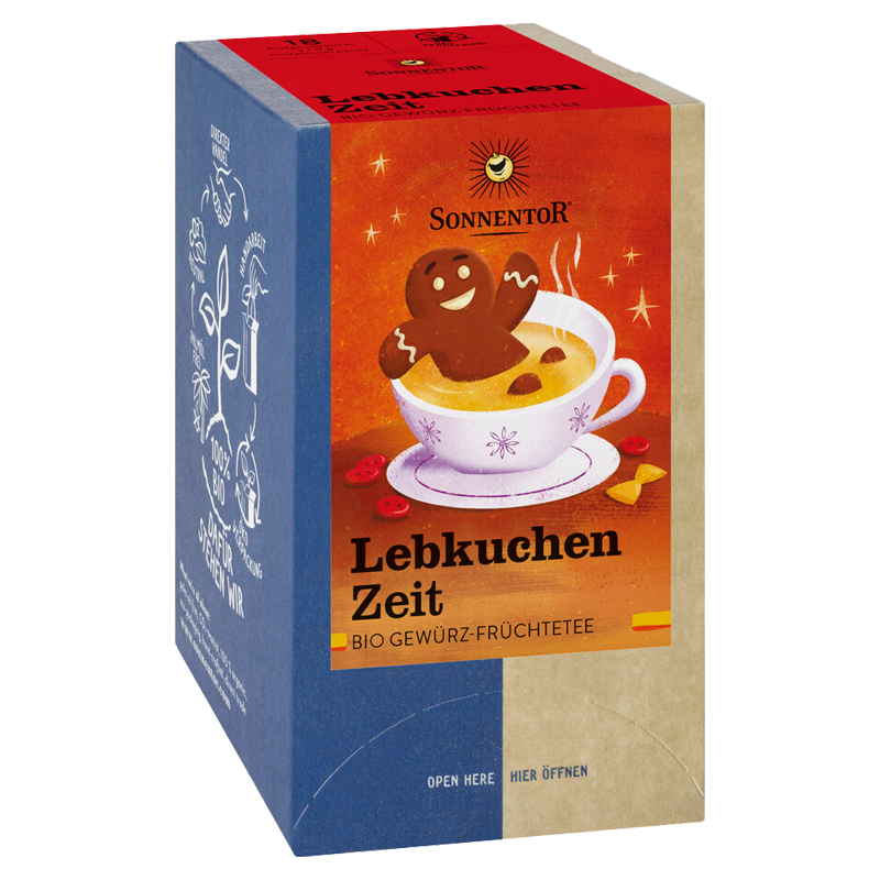 Sonnentor Tee Lebkuchen Zeit bio 18 FB