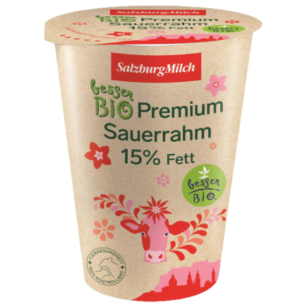 SALZBURGMILCH BIO PREMIUM Sauerrahm 15% 200 g
